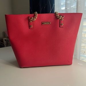 Calvin Klein Red Purse